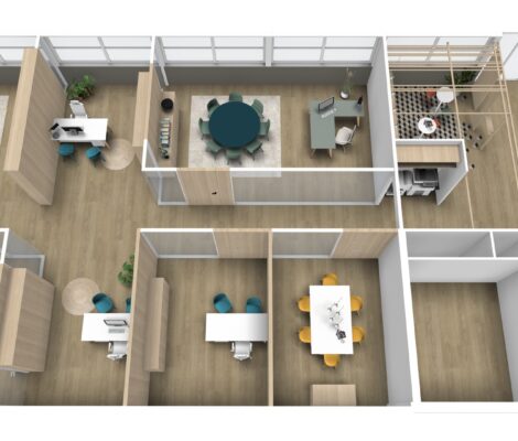 Plan 3D pour Décor artistique et original.